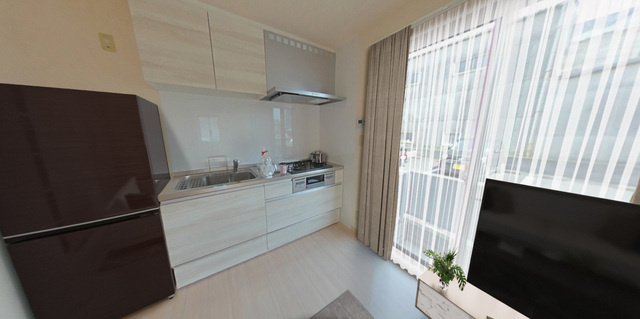 グローリー木村 A棟のキッチン