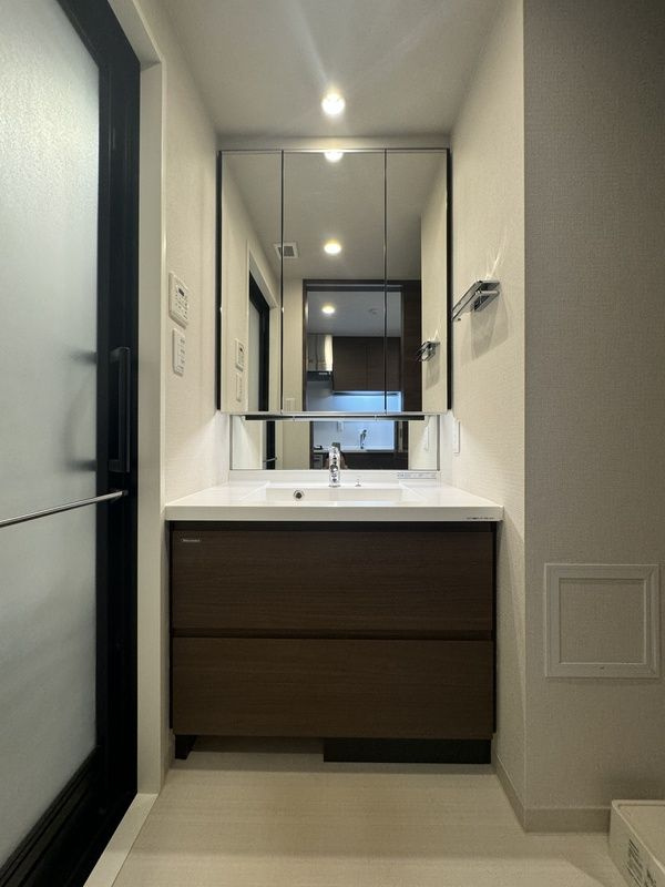 シティインデックス神田の独立洗面台