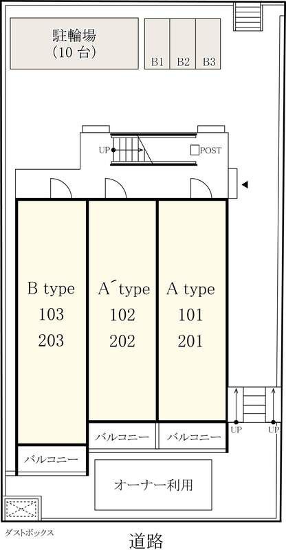 リブリ・サーレ国立 の区画図
