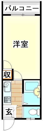 【間取り】 | ＯＡマンションⅡ