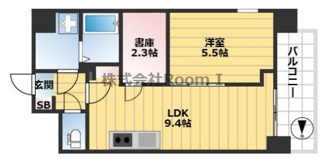 【間取り】 | パークス堺筋本町
