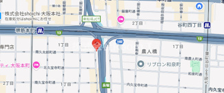 【地図】 | パークス堺筋本町