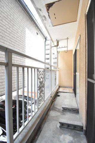 リベルテコーポ保澤のバルコニー