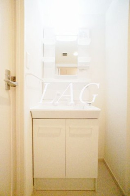 【洗面所】 | リブリ・暁 | 独立洗面台です。