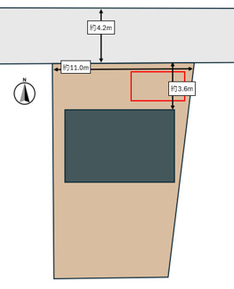 【区画図】 | 中央市西花輪　中古戸建　内外装フルリフォーム予定