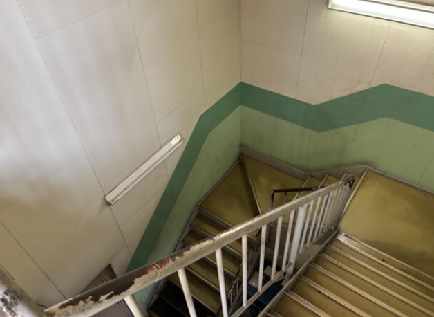 千葉市稲毛区六方町の倉庫の内装