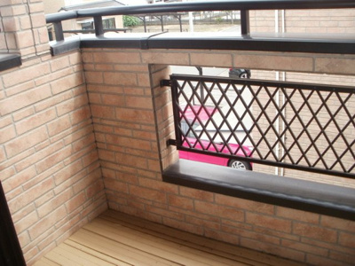 【バルコニー】 | あけぼの住宅Ⅱ | 南西向き　※写真はイメージです