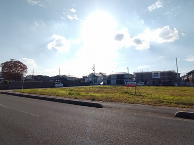 【外観】 | 伊奈町中央４丁目　売地５区画 | ３号地付近（造成前）