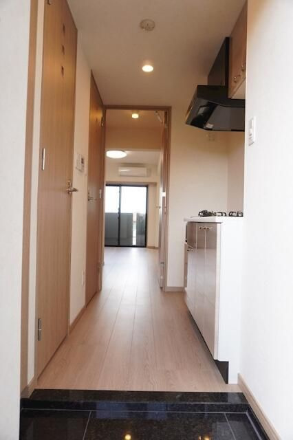 ルーブル高島平弐番館の玄関