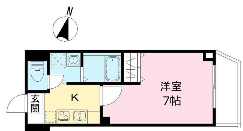 みおつくし城北の間取り