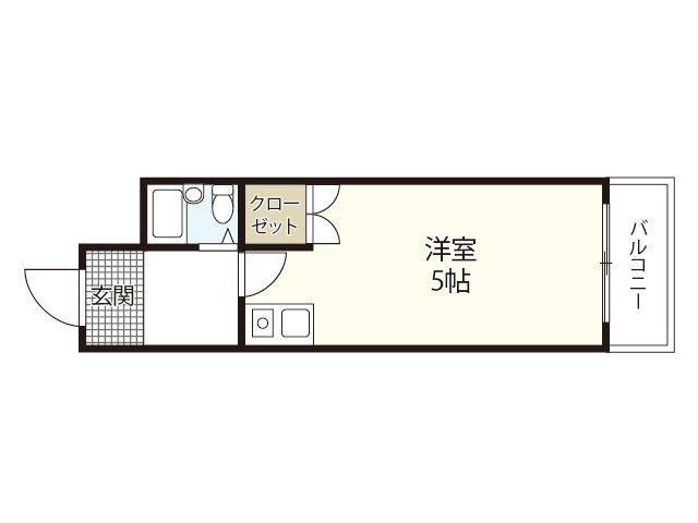 コート上東雲の間取り