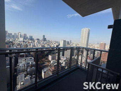 【バルコニー】 | クラッシィタワー新宿御苑 | 別部屋　参考
