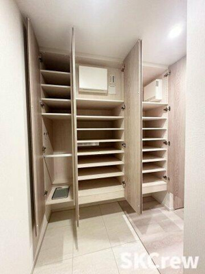 【収納】 | クラッシィタワー新宿御苑 | 別号室の写真です