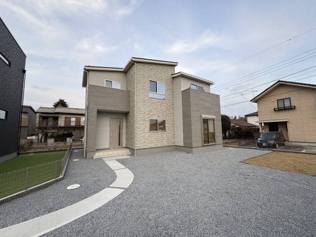 【前面道路含む現地写真】 | 本庄市小島6丁目　新築戸建　14号棟