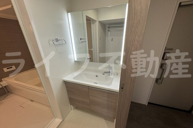 サンハイム横沼の独立洗面台|独立洗面化粧台が付いています