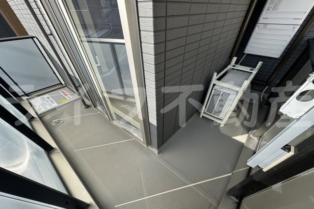 サンハイム横沼のバルコニー|広々としたバルコニーです