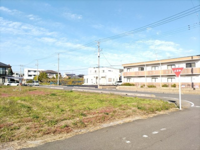 【外観】 | 伊奈町中央４丁目　売地５区画 | ５号地付近（造成前）