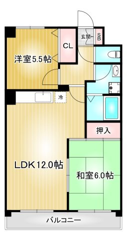サンシティークマノ|名古屋市の賃貸ならMy賃貸の間取り|サンシティークマノ