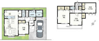 【間取り】 | 川口市柳崎2丁目　新築戸建