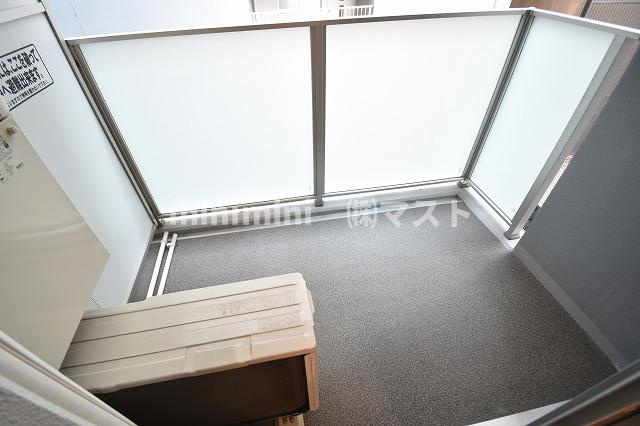 旧BPRレジデンス本町東のバルコニー