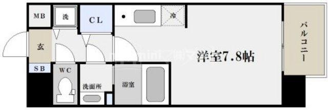 旧BPRレジデンス本町東の間取り