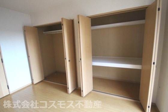 ペアフィールドＢの収納|別のお部屋の同仕様写真です。
