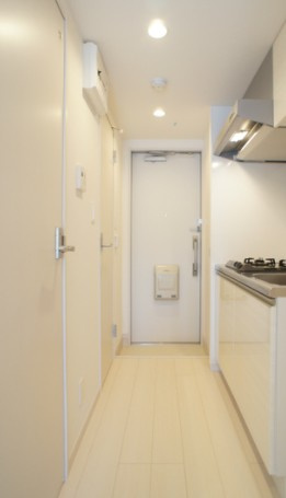 川崎市麻生区黒川のアパートの玄関