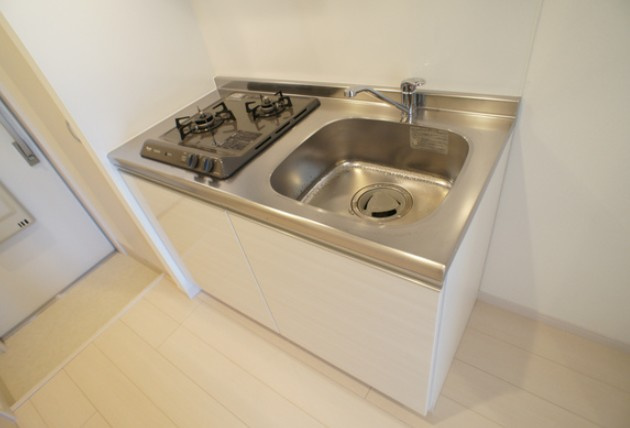 川崎市麻生区黒川のアパートのキッチン