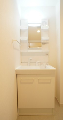 川崎市麻生区黒川のアパートの洗面所