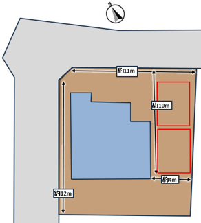 【区画図】 | 笛吹市石和町上平井　中古戸建　内外装フルリフォーム済