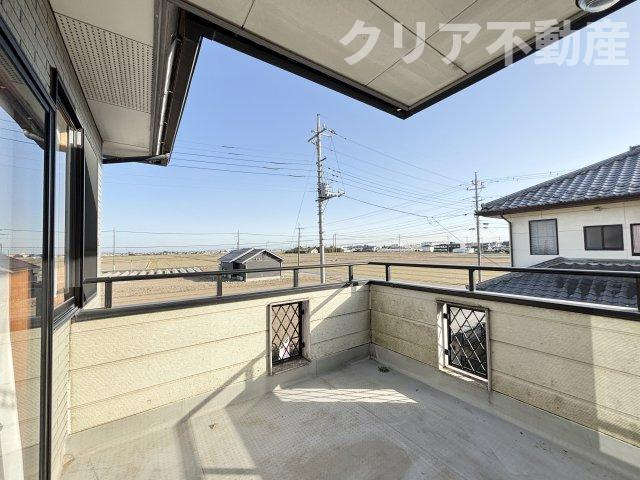 【バルコニー】 | 佐波郡玉村町樋越中古住宅