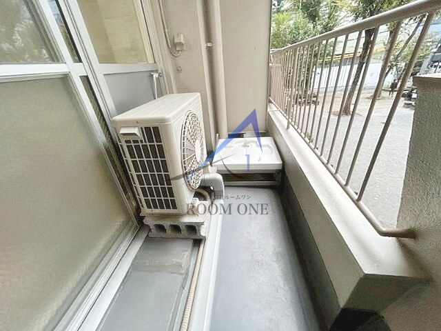 湯島武蔵野マンションのバルコニー|バルコニーです。
