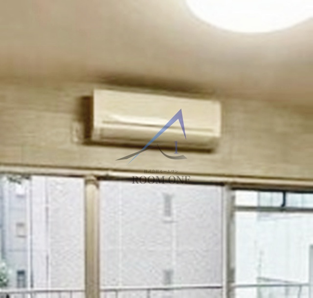 湯島武蔵野マンションの設備|エアコンです。