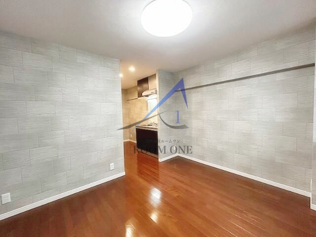 湯島武蔵野マンションの居間・リビング|洋室のお部屋です。