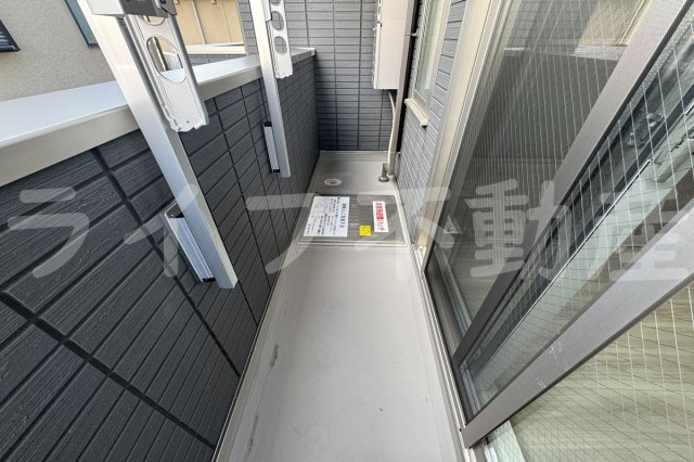 サンハイム横沼のバルコニー|広々としたバルコニーです