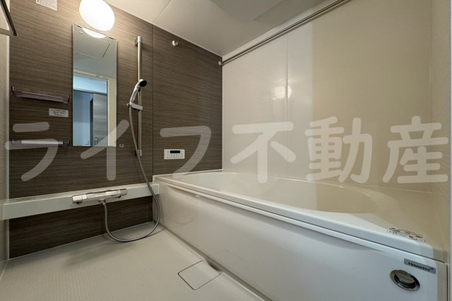 サンハイム横沼の浴室|ゆったり過ごせるお風呂です