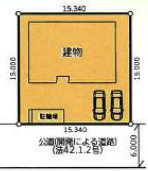 野田市みずき3丁目　中古戸建　平成14年築の区画図