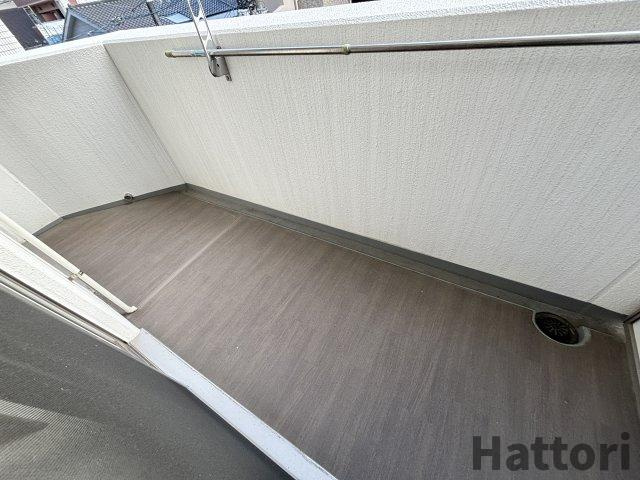 エステムコート新梅田のバルコニー