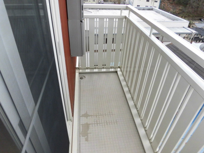 ナチュラルヒルのバルコニー