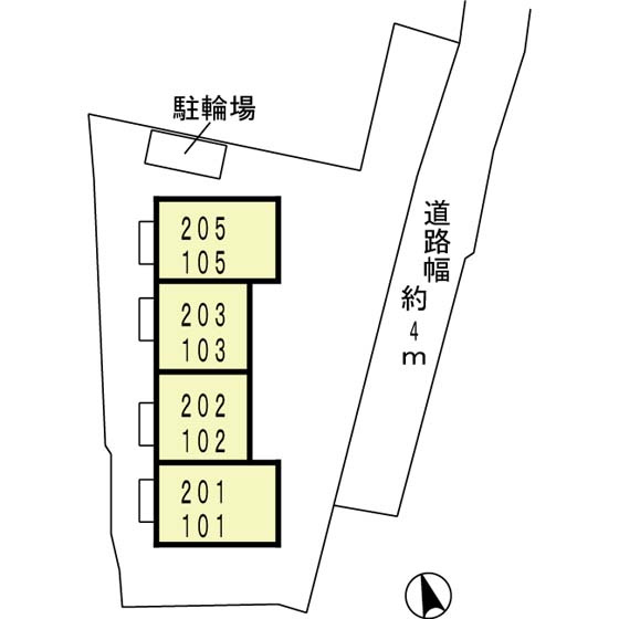 ナチュラルヒルの区画図