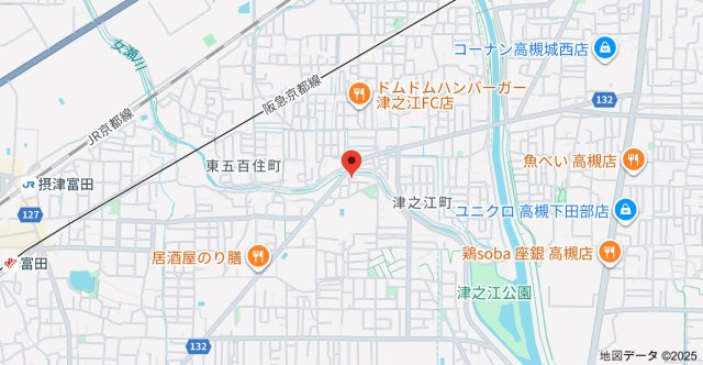 津之江町3丁目貸家の地図