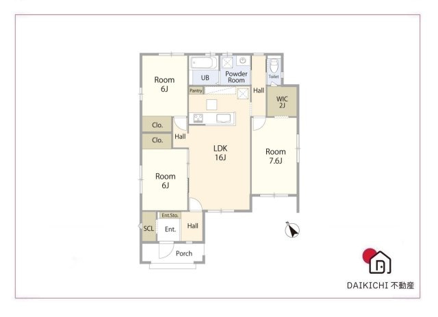 【間取り】 | 本庄市小島6丁目　新築戸建　8号棟 | 8号棟