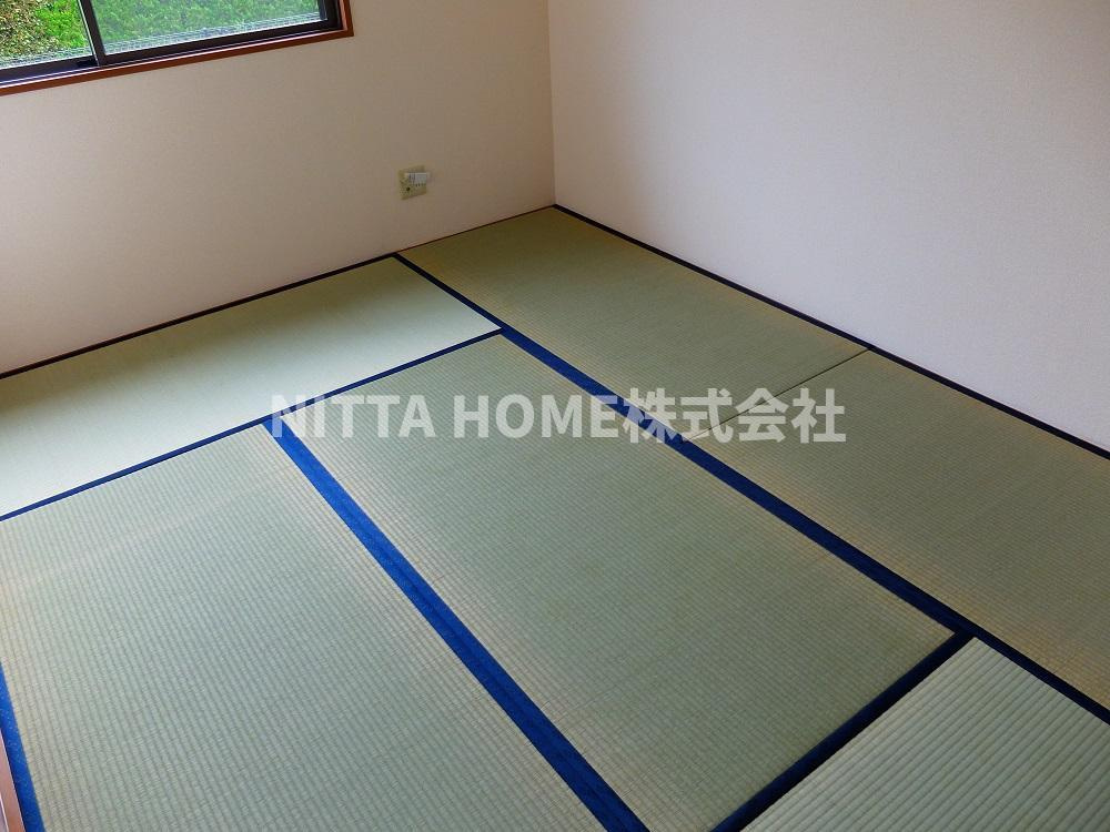 カンパーニュ黒岡 A棟の和室|和室６帖です＊