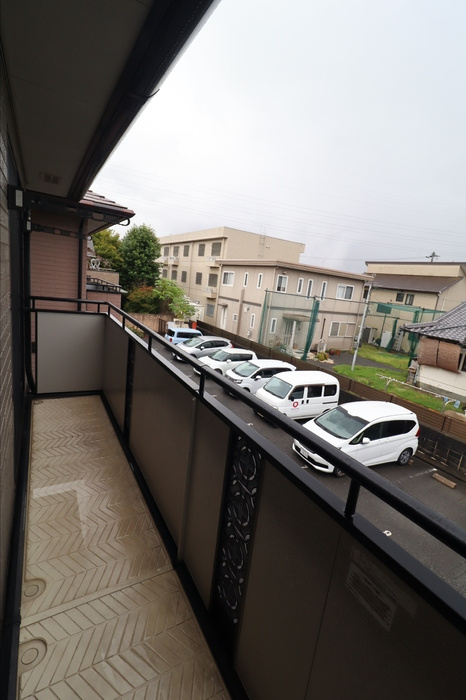 アリッサム２１　A棟のバルコニー