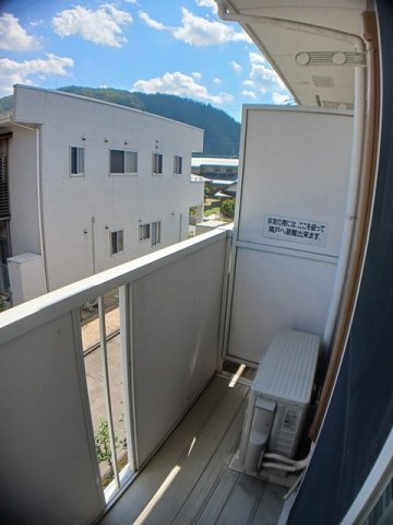 ソレアード・御津のバルコニー