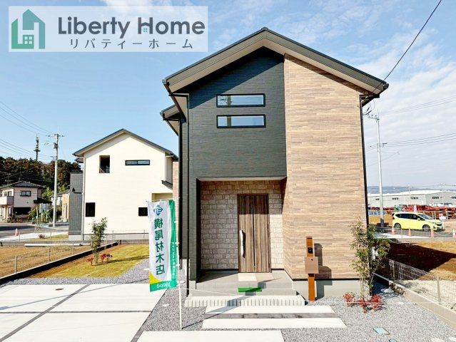 ワイウッドコート土浦市神立町第１期　新築戸建　9号棟の外観