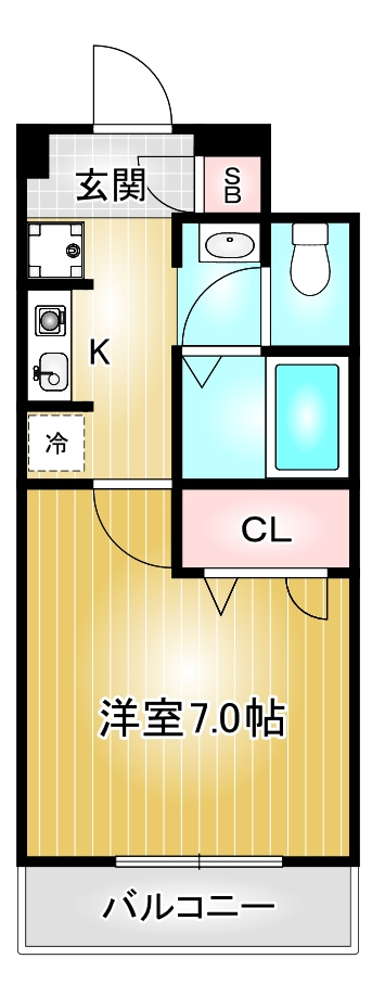 サンシティーマキノ|名古屋市の賃貸ならMy賃貸の間取り|サンシティーマキノ