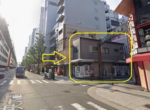 久太郎町3丁目店舗の外観