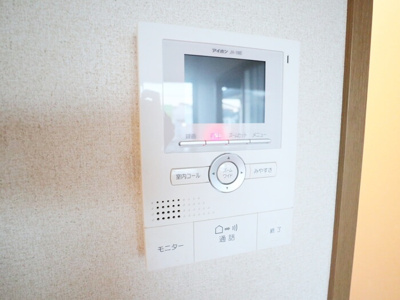 【セキュリティ】 | 堀の内ハイム | モニタ付きインターフォン