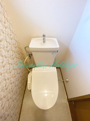 【トイレ】 | 堀の内ハイム | 温水洗浄便座付きトイレ